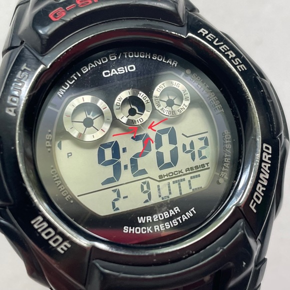 Casio G-Shock Digital Watch Black Solar GWM530A - Picture 3 of 13